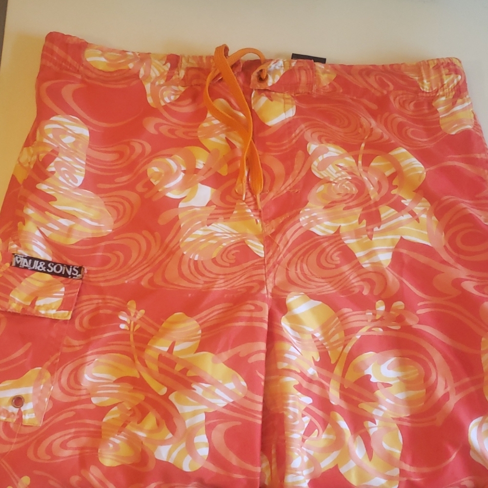 $5/$25 Boys Maui and Sons swim trunks